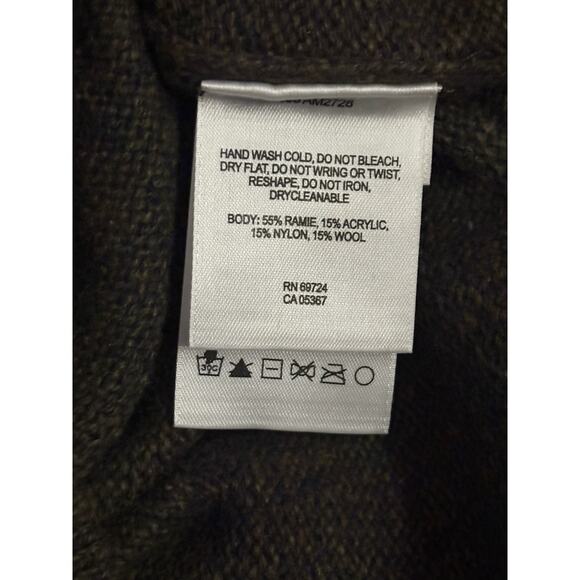 Columbia Sweater L 1/4 Zip Y2K Knit Pullover Hunting Stripe Outdoor Hiking - Picture 7 of 7